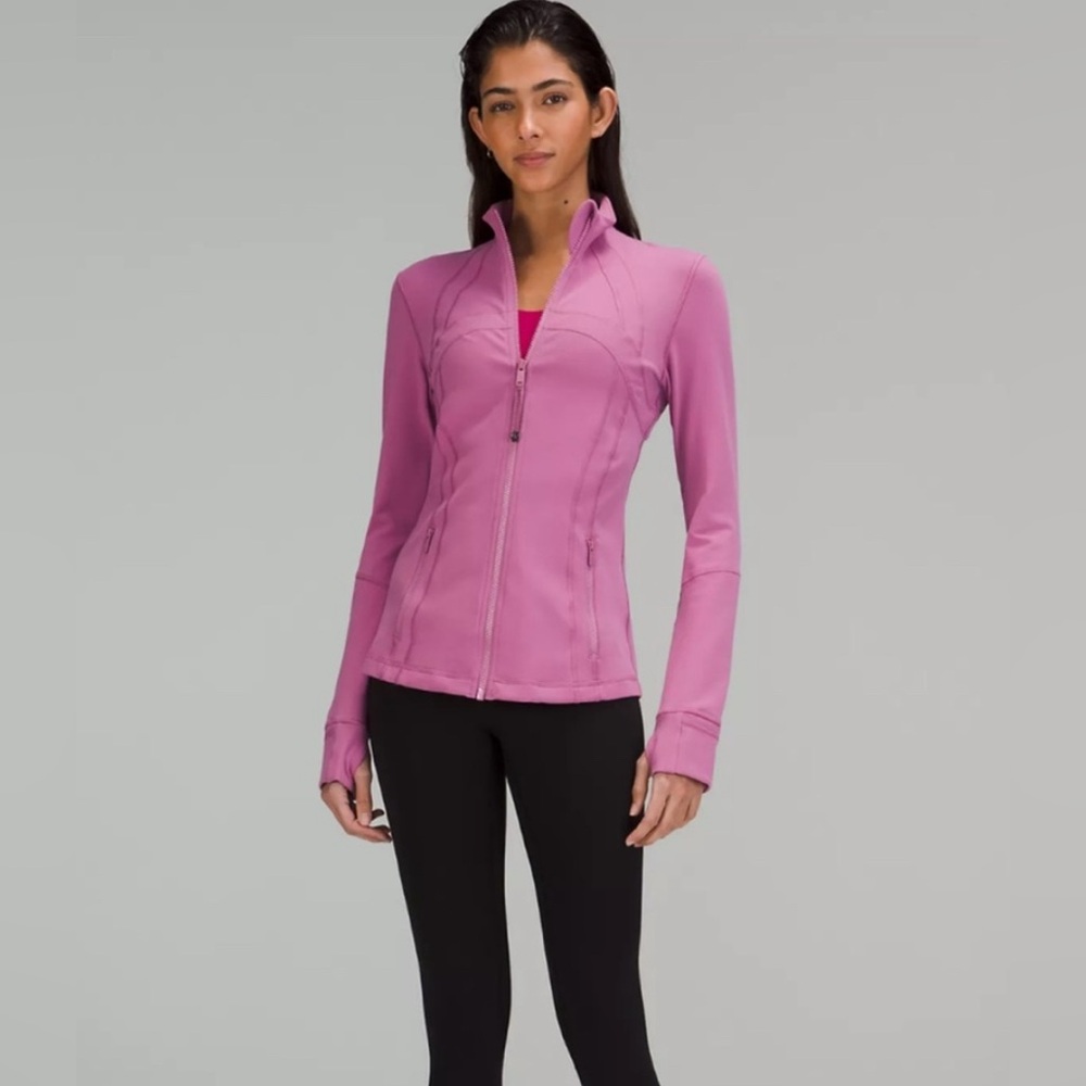 Lululemon NWT Define Jacket *Luon Velvet Dust Size 6